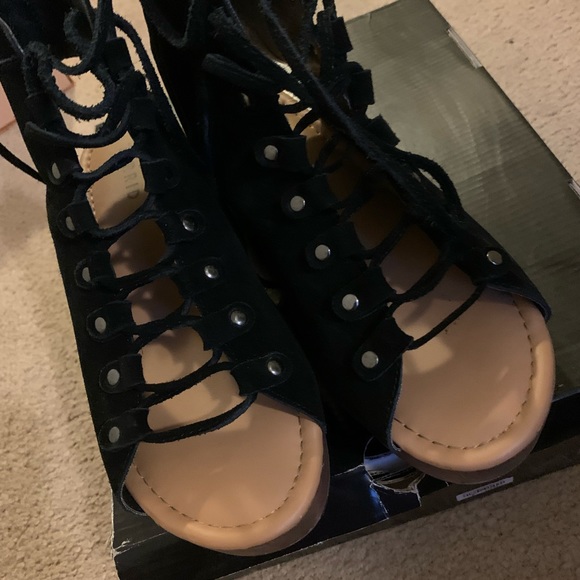 Torrid Lace-up Sandals - Picture 8 of 9